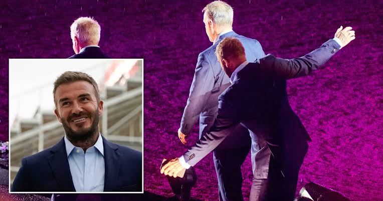 images 2023 07 17T190018.487 David Beckham Nearly Suffers Embarrassing Slip During Lionel Messi Unveiling at Inter Miami