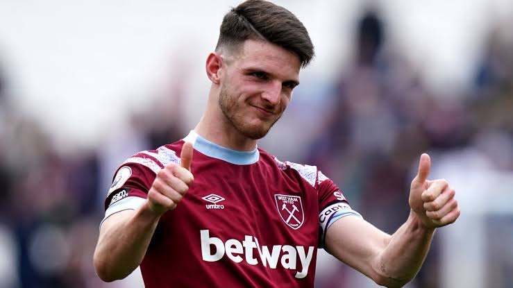 images 5 Arsenal Set to Announce Declan Rice Signing as West Ham Drops Hint on Captain's Depature