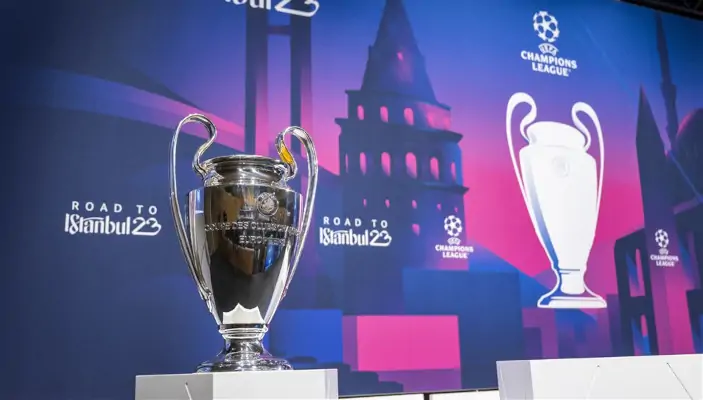 Champions League trophy Istanbul 2023.jpg Champions League Group Stage Draw – Tonali And Milan Meet Again