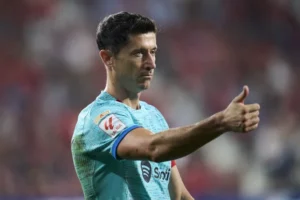 1659946784.0 Barcelona striker Robert Lewandowski Says he's not as Tenacious as he Used to be