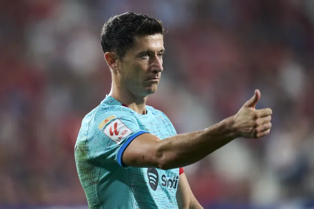 1659946784.0 Barcelona striker Robert Lewandowski Says he's not as Tenacious as he Used to be