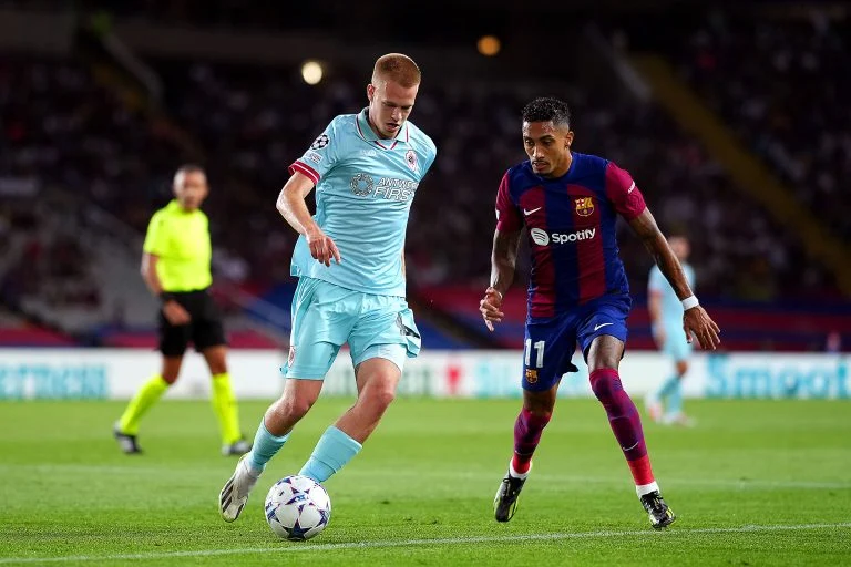 fc barcelona v royal antwerp fc group h uefa champions league 2023 24 4 768x512 1 Barcelona Held Talks with Champions League Opponents for 18-year-old Midfield Talent