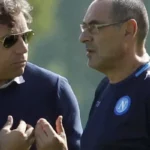 giuntolisarri 900x400 1 Sarri Compliments Giuntoli Ahead of Juventus Clash