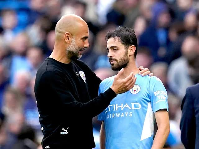 images 2023 09 22T162505.490 Pep Guardiola Expects Bernardo Silva Back in a Week After Injury Scare