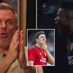 images 91 Jamie Carragher Blasts Andre Onana For 'Distasteful' And 'Disgraceful' Treatment Of Harry Maguire