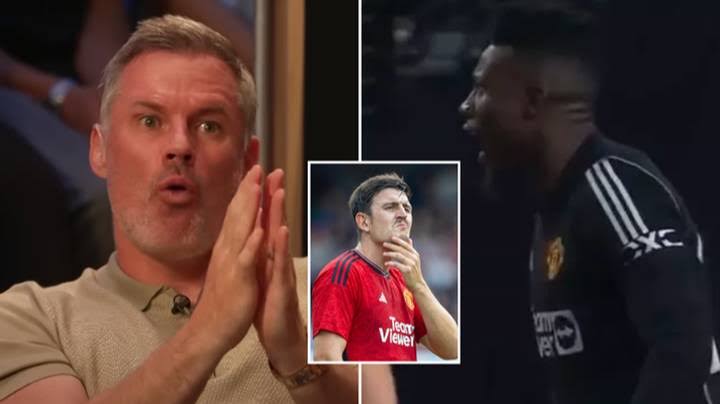 images 91 Jamie Carragher Blasts Andre Onana For 'Distasteful' And 'Disgraceful' Treatment Of Harry Maguire