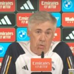 Ancelotti presser2c Carlo Ancelotti Reveals Two Options to Cover After Real Madrid go Down to one Central Defender