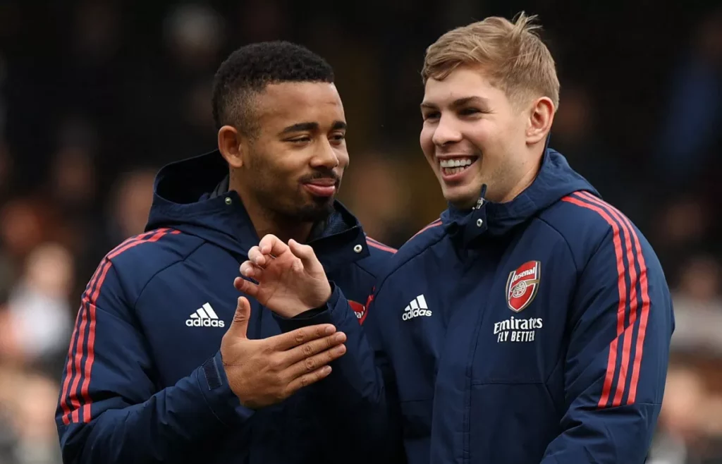 fulham arsenal jesus smith rowe.jpg Arsenal Seeking £60m from West Ham for out of Favour ace