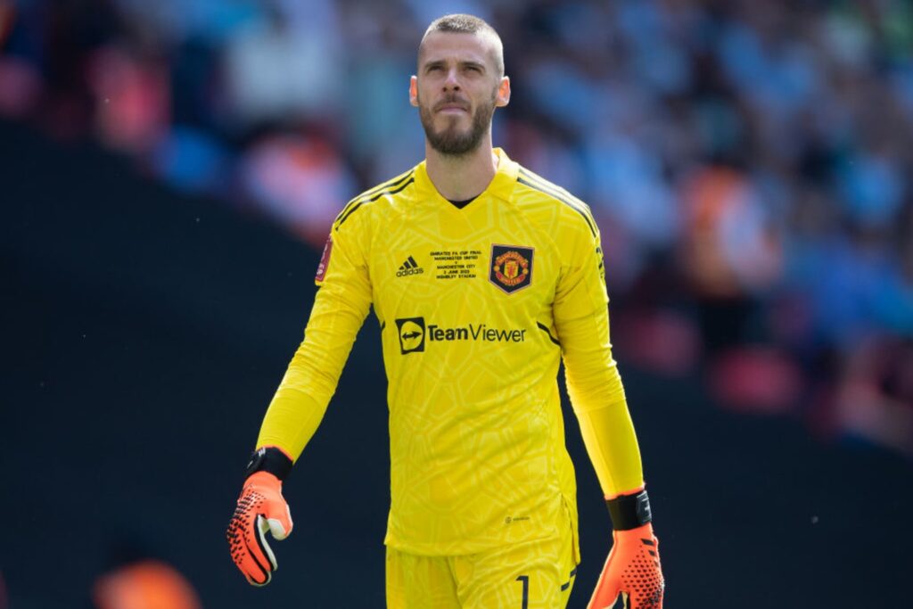 images GettyImages mmsport 90min en international web 01hcf00tkw9v4va50b6h David de Gea Causes Stir After Attending Man Utd's Women's Champions League Match