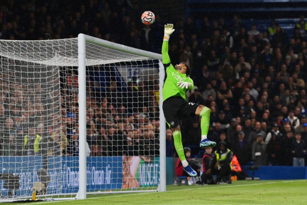 images GettyImages mmsport 90min en international web 01hdbwz2rtmfg2y3yq1r Mikel Arteta Gives Verdict on David Raya's Role in 'Strange' Mykhailo Mudryk Goal