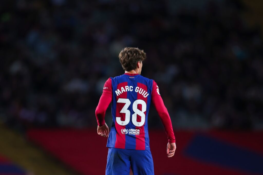 images GettyImages mmsport 90min en international web 01hde05dtck7dfvrenn9 Marc Guiu Reacts to Dream Debut Goal in Barcelona's win Over Athletic Club