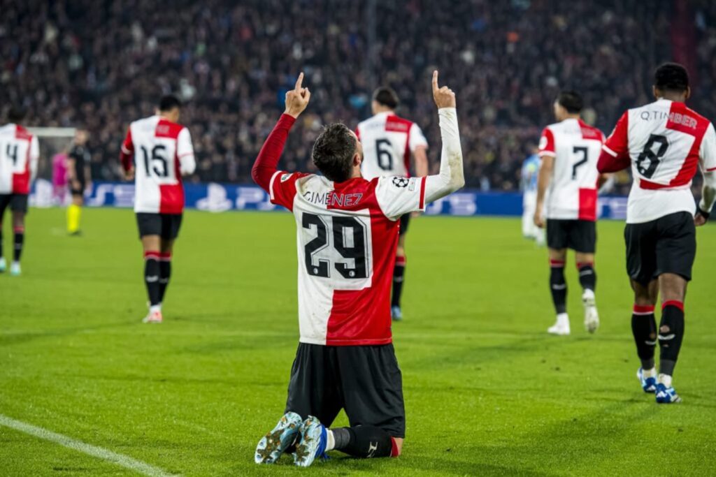 images GettyImages mmsport 90min en international web 01hdr4zv6mj1ey77bj3w Feyenoord set Asking Price for Santiago Gimenez Amid Real Madrid and Tottenham Interest