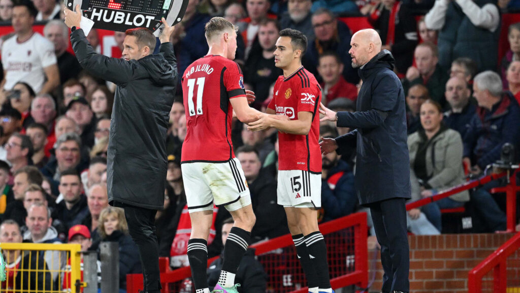 images GettyImages mmsport 90min en international web 01hdyhff9gc0feekvg3k Erik Ten Hag Responds to Criticism of Mason Mount and Rasmus Hojlund Substitutions