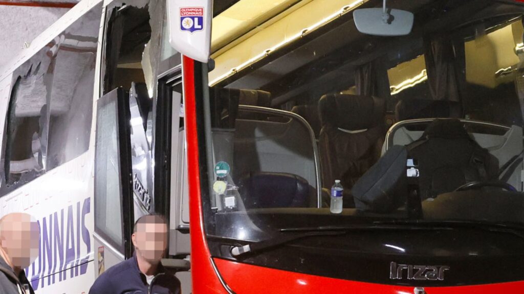 images GettyImages mmsport 90min en international web 01hdykvjhxbzt2bg0vr9 Marseille vs Lyon Postponed After bus Attack Leaves Fabio Grosso with Bloody Injury