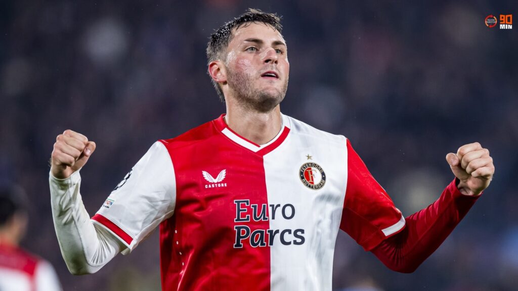 images voltaxMediaLibrary mmsport 90min en international web 01hdr2nxq8jyyw0wp29n Feyenoord set Asking Price for Santiago Gimenez Amid Real Madrid and Tottenham Interest