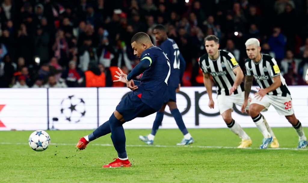 ezgif.com gif maker 1 Mbappe's Late Controversial Penalty Crushes Newcastle's Victory Dreams Against PSG