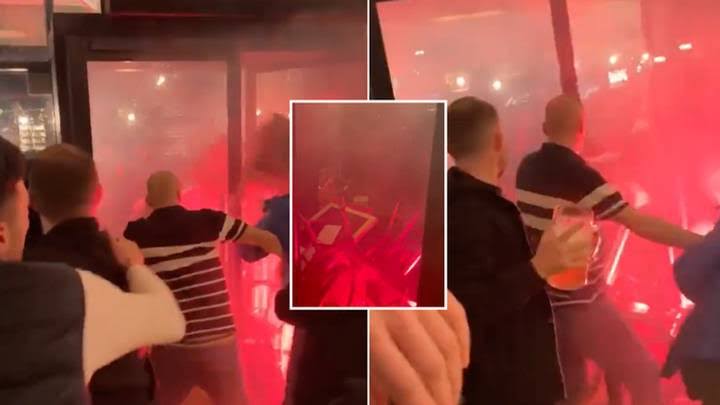 images 60 Disturbing Events Unfold As PSG Supporters Assault A Bar Filled With Newcastle Fans In Paris