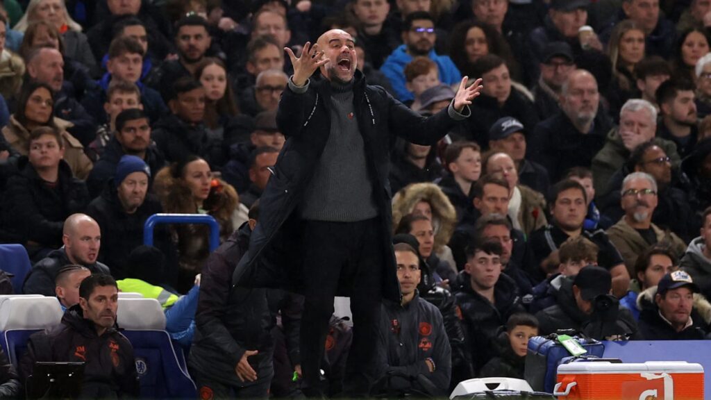 images GettyImages mmsport 90min en international web 01hf2my3agqt3jcbj1jd Pep Guardiola on key Positive From Man City's 4-4 Draw With Chelsea