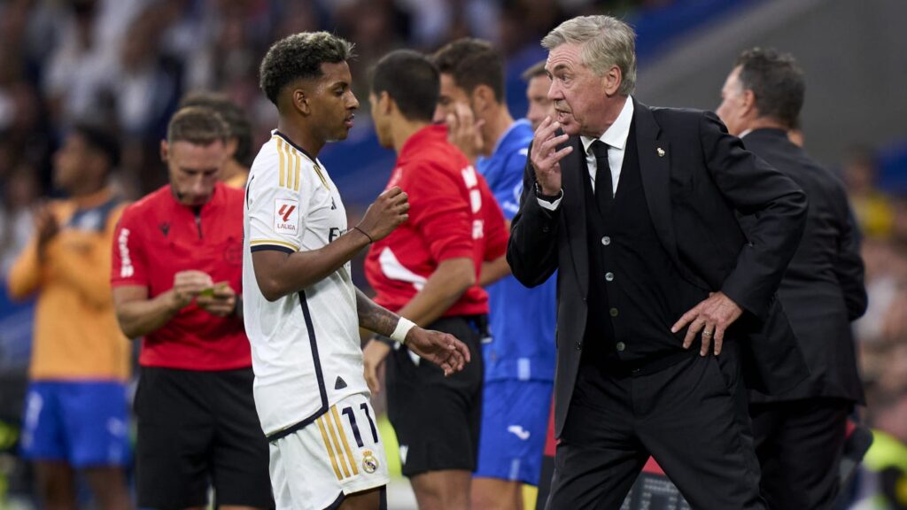 images GettyImages mmsport 90min en international web 01hgfwd3n71cxgewmnr3 1 Rodrygo Expresses Uncertainty Regarding the Future of Carlo Ancelotti at Real Madrid