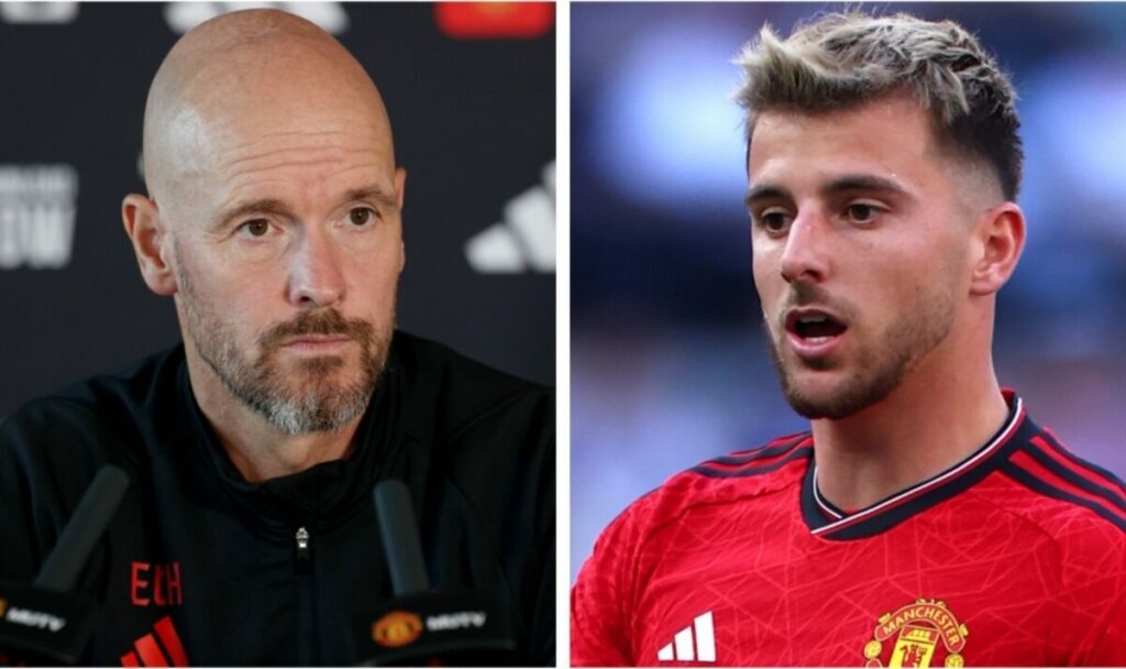 mount Man Utd Boss Erik ten Hag Defends Training Methods Following Mason Mount's Training Injury