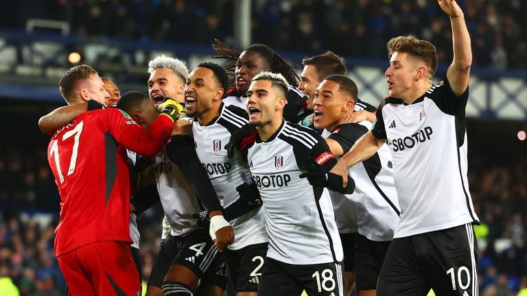 Fulham Iwobi and Bassey Secure First Carabao Cup Semifinal with Win Over Everton