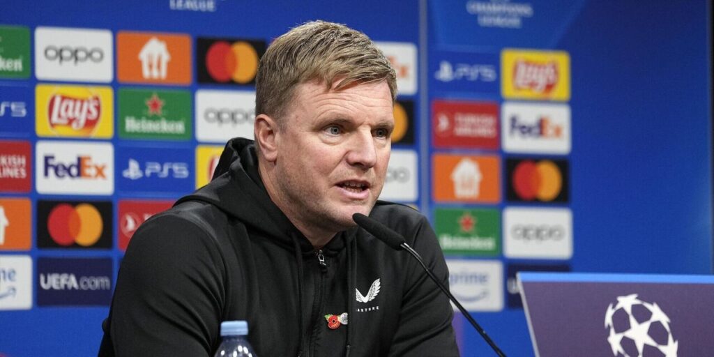 eddie Eddie Howe Calls on Newcastle Players to Turn Anger into Motivation After VAR Controversy