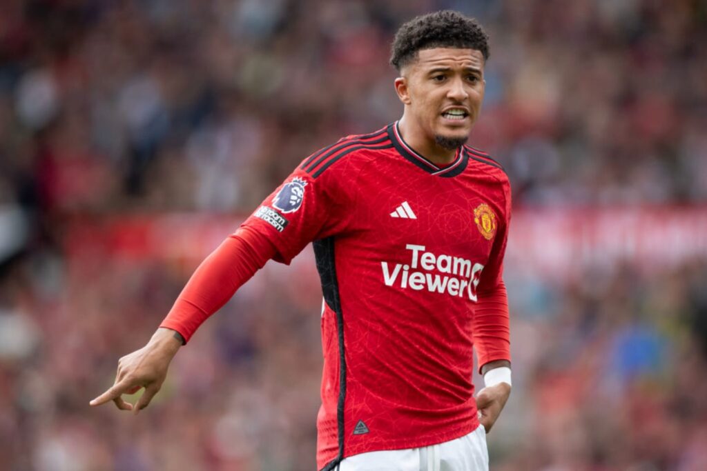 images GettyImages mmsport 90min en international web 01hj3bdxp14cxrp43s2x Bundesliga Teams Want to Sign Manchester United's Jadon Sancho