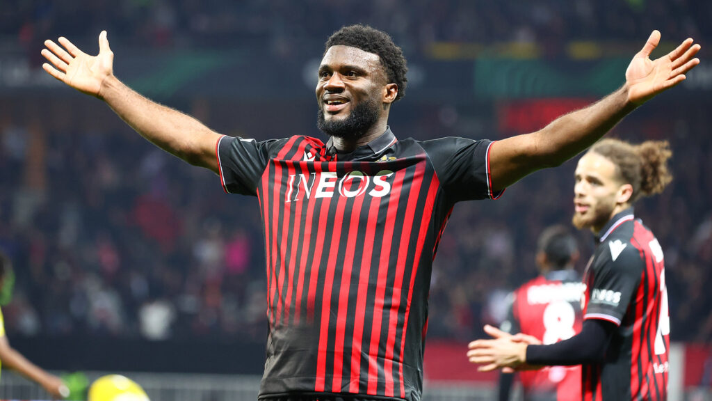 moffi Moffi's Heroics Lead Nice to Ligue 1 Win Against Lens