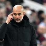 pep guardiola looks 08122023 g 1200 Pep Guardiola Acknowledges Manchester City Benefiting from Recent Challenges