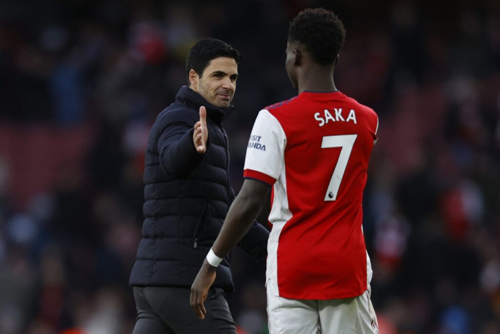 saka Arteta Praises 'Special' Saka on His 200th Arsenal Appearance