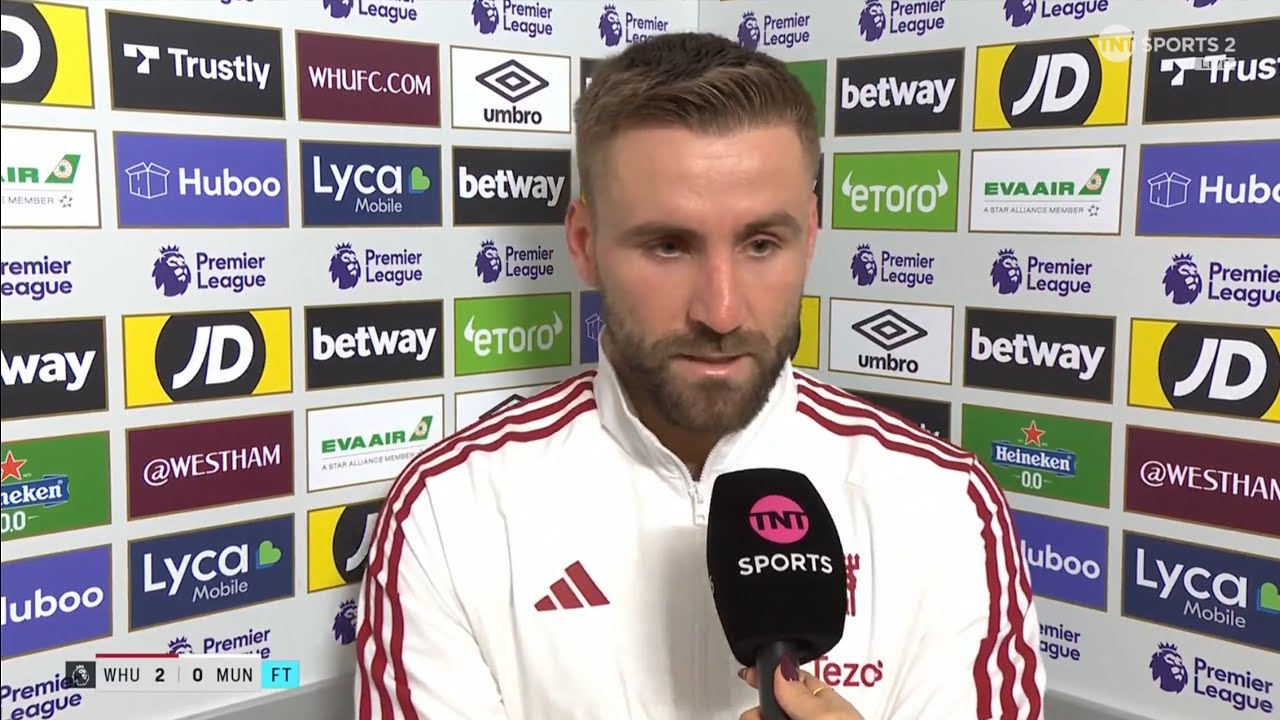 shaw 1 Luke Shaw Issues Stern Warning to Man Utd After 2-0 Defeat to West Ham