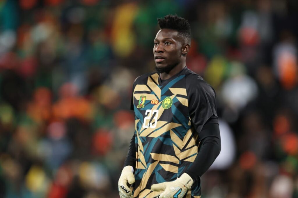 images GettyImages mmsport 90min en international web 01hk7azatxecnkkq0ew6 Manchester United Aims to Postpone Andre Onana's AFCON Departure