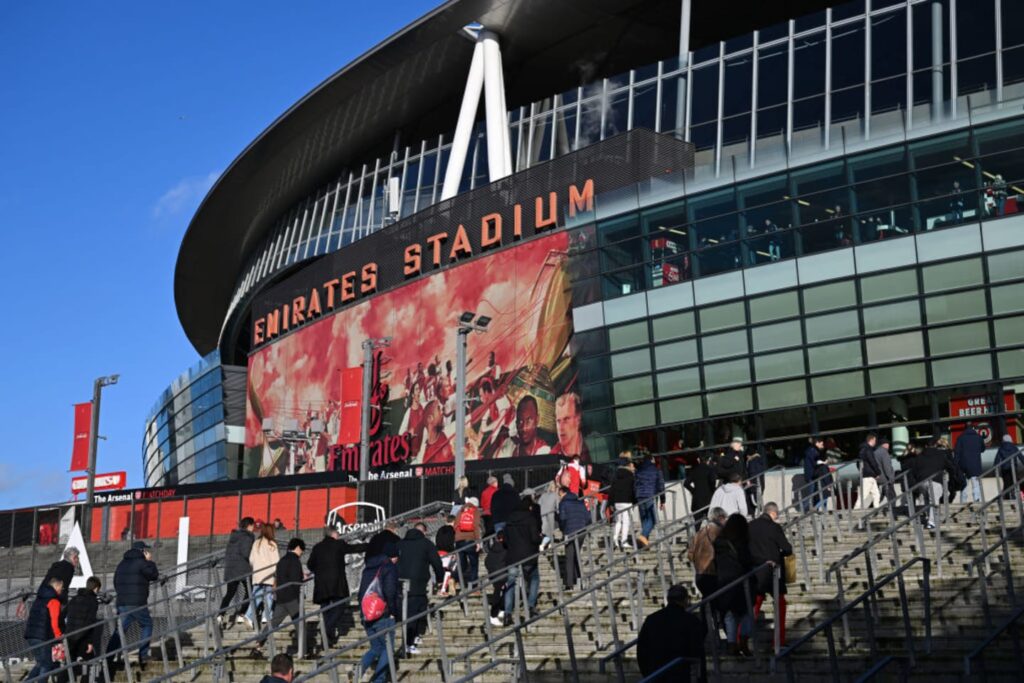 images GettyImages mmsport 90min en international web 01hkfm6ypm9bx1cqj1hn Mikel Arteta Urges Arsenal Fans to Boost Emirates Stadium Atmosphere