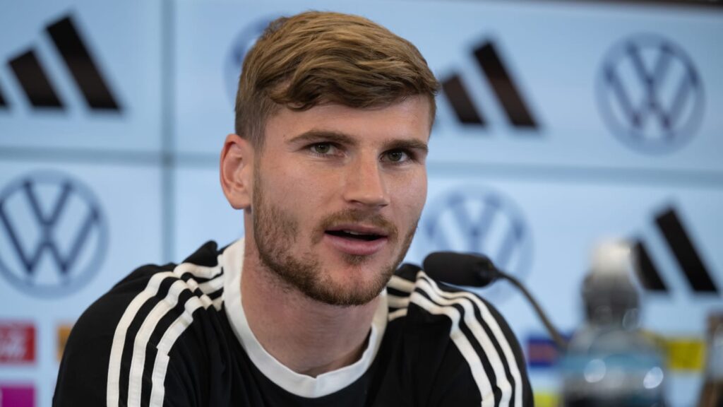 images GettyImages mmsport 90min en international web 01hkm98xwma4m602me08 Tottenham Unveils Timo Werner Signing on an Initial Loan