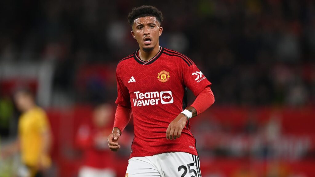 images GettyImages mmsport 90min en international web 01hkskwdksvdz8k0df1w Jadon Sancho Set for Loan Return to Borussia Dortmund from Manchester United