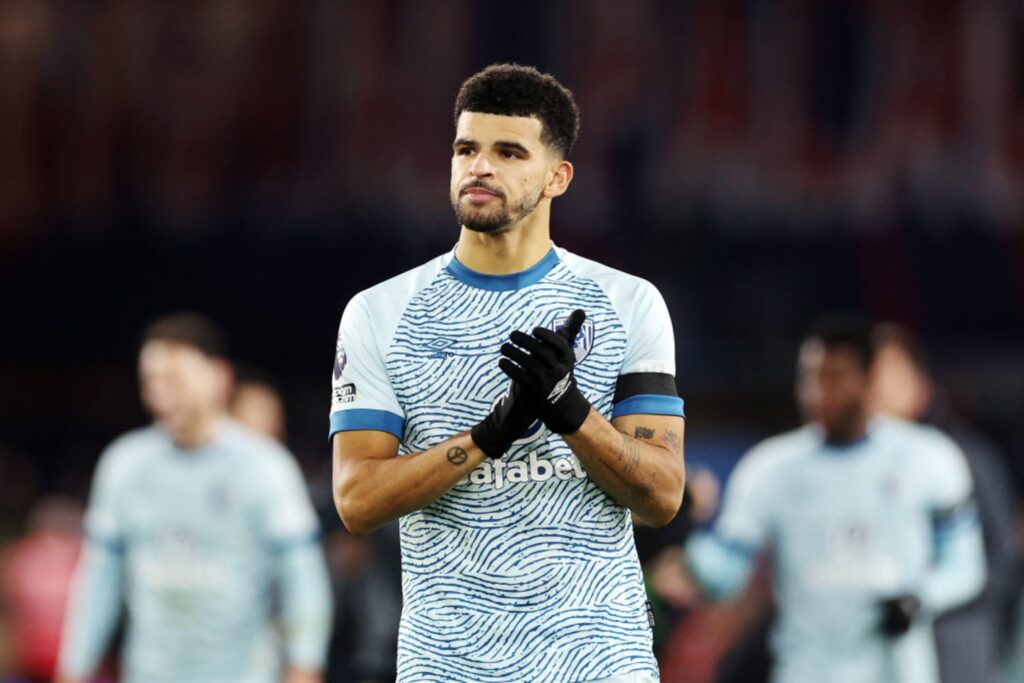 images GettyImages mmsport 90min en international web 01hkys2a93539w0ehhmn Dominic Solanke Emerges as Premier League Player of the Month for December