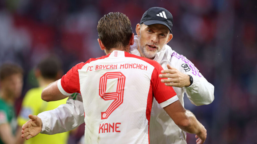 images GettyImages mmsport 90min en international web 01hm97yzj5myp9arj2v7 Managing Kane at Bayern is a Gift — Thomas Tuchel