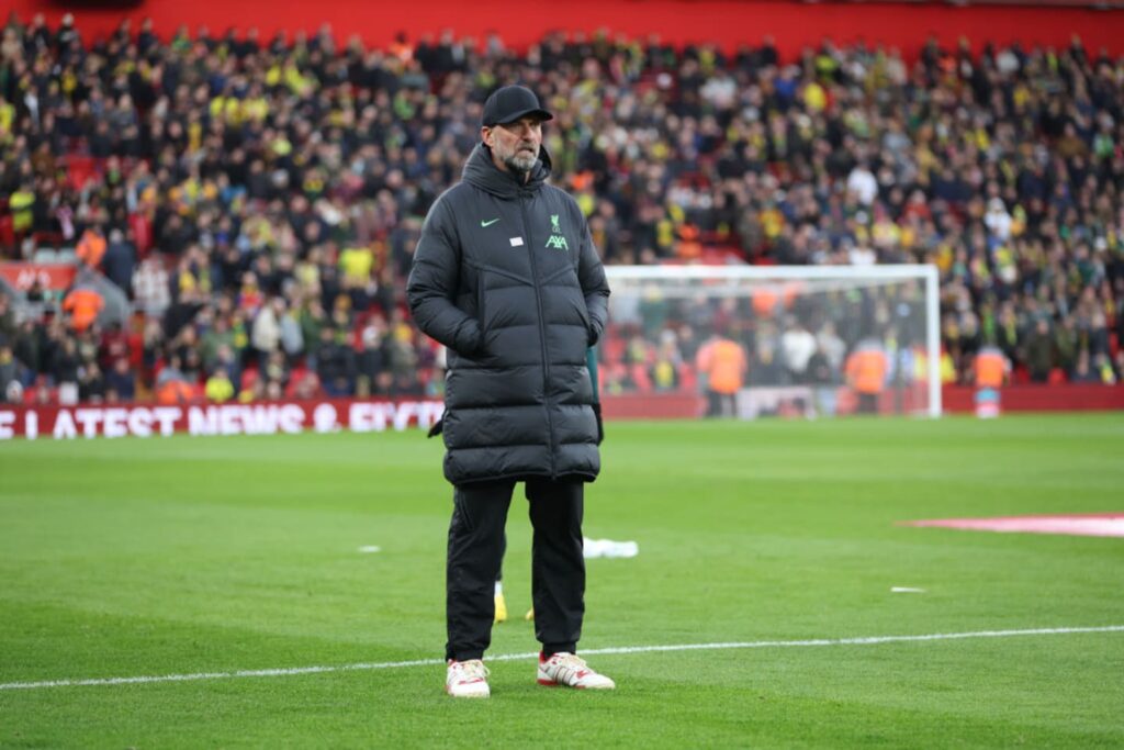 images GettyImages mmsport 90min en international web 01hnd1j972nes2mx5emt Ex-Liverpool Midfielder Expresses Grief Over Jurgen Klopp's Departure from Anfield