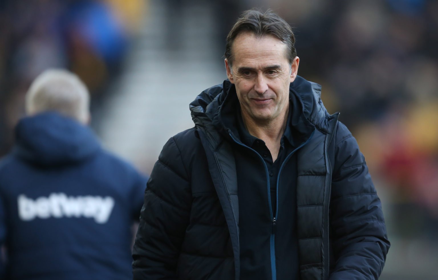 Wolverhampton Wanderers manager Julen Lopetegui during the Premier League match between Wolverhampton Wanderers and West Ham United at Molineux on ...