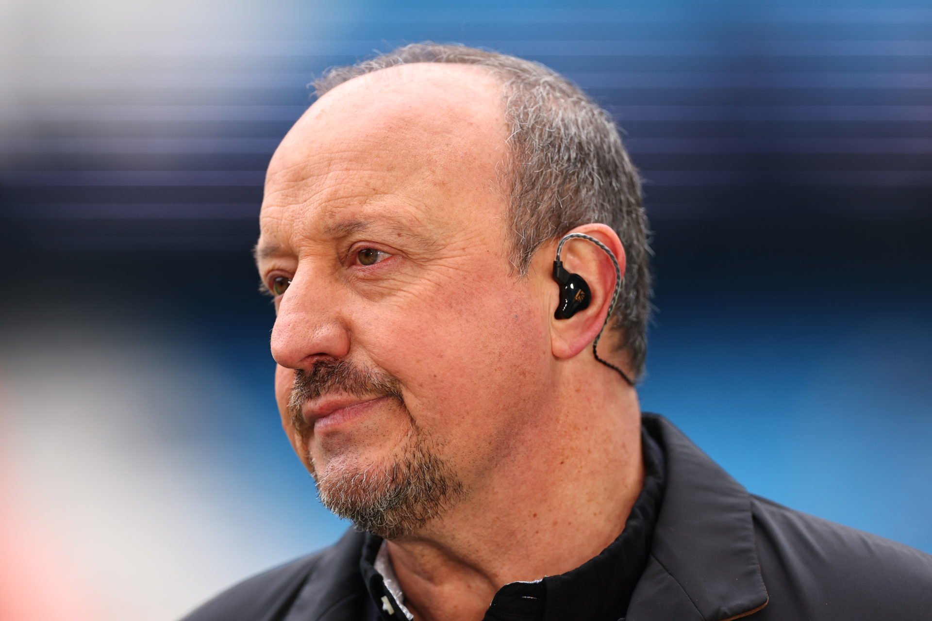 Rafael Benitez during the Premier League match between Manchester City and Newcastle United at Etihad Stadium on March 4, 2023 in Manchester, Unite...