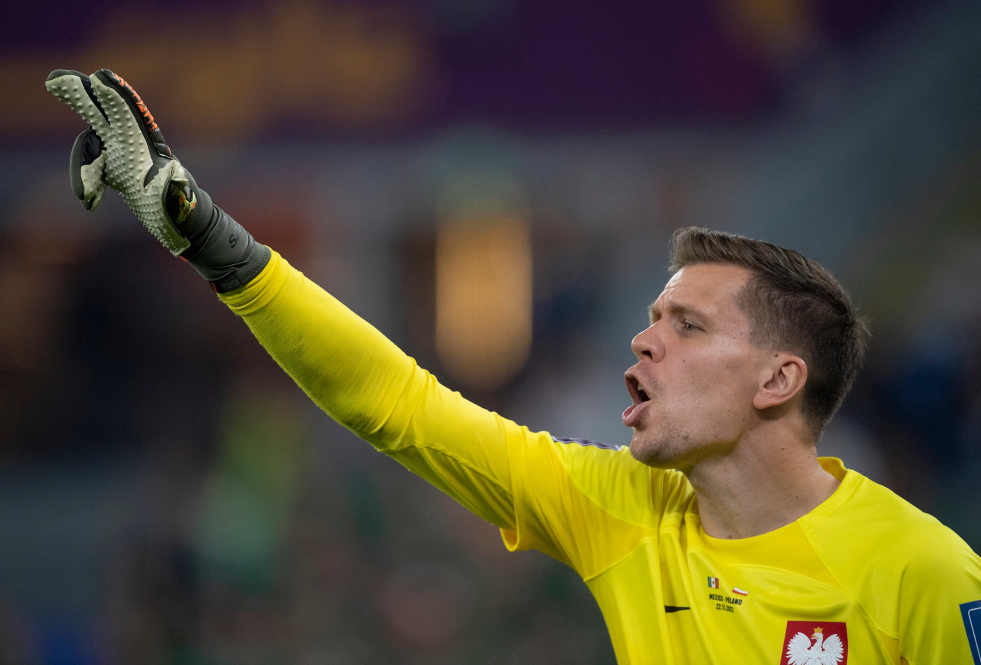 Poland goalkeeper Wojciech Szczesny during the FIFA World Cup Qatar 2022 Group C match between Mexico and Poland at Stadium 974 on November 22, 202...