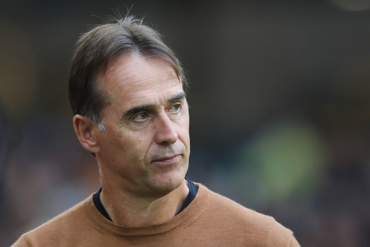 Julen Lopetegui, manager of Wolverhampton Wanderers, during the pre-season friendly match between Wolverhampton Wanderers and Luton Town at Molineu...