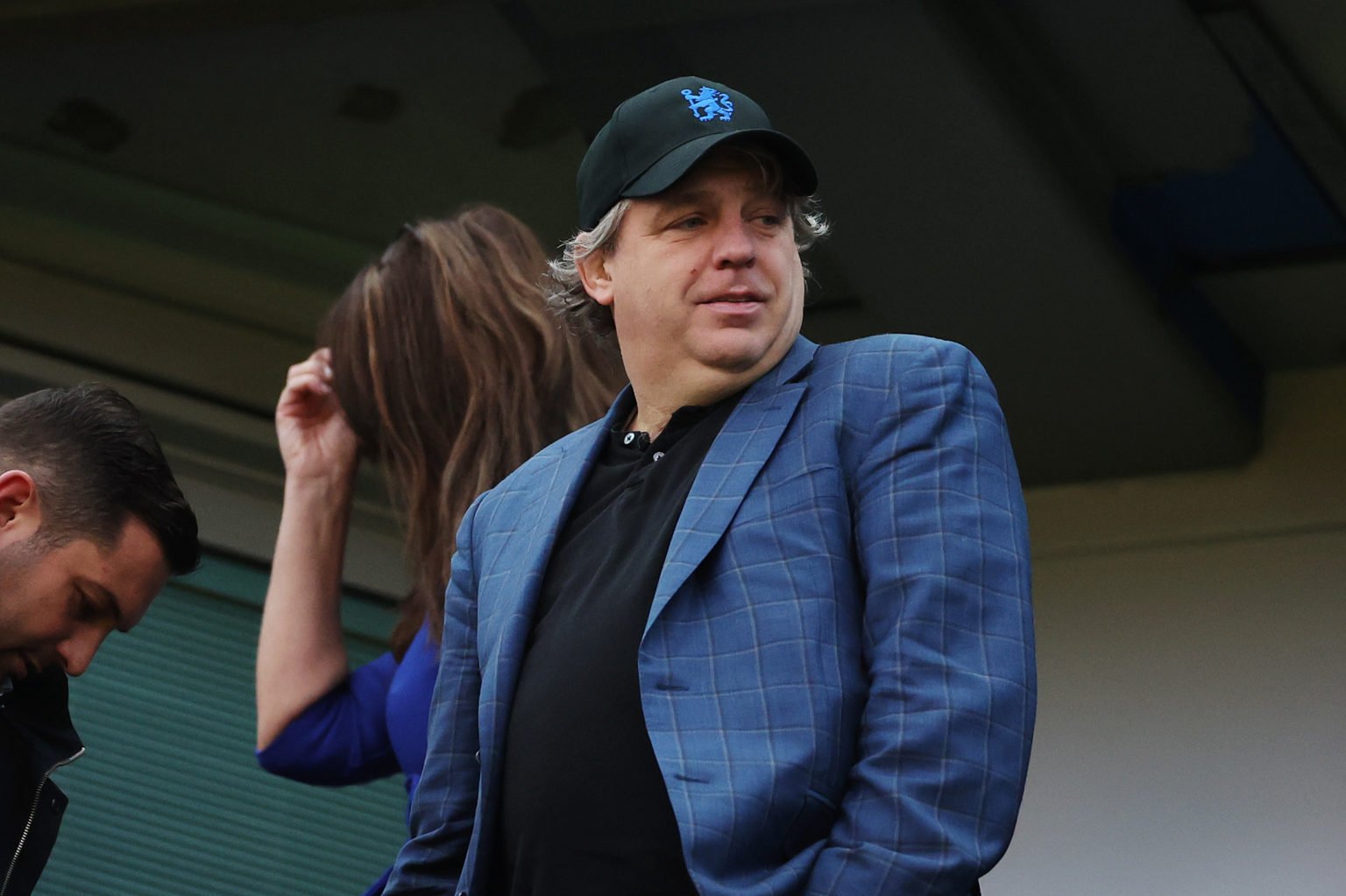 Todd Boehly, Owner of Chelsea looks on prior to the Premier League match between Chelsea FC and Brighton & Hove Albion at Stamford Bridge on De...