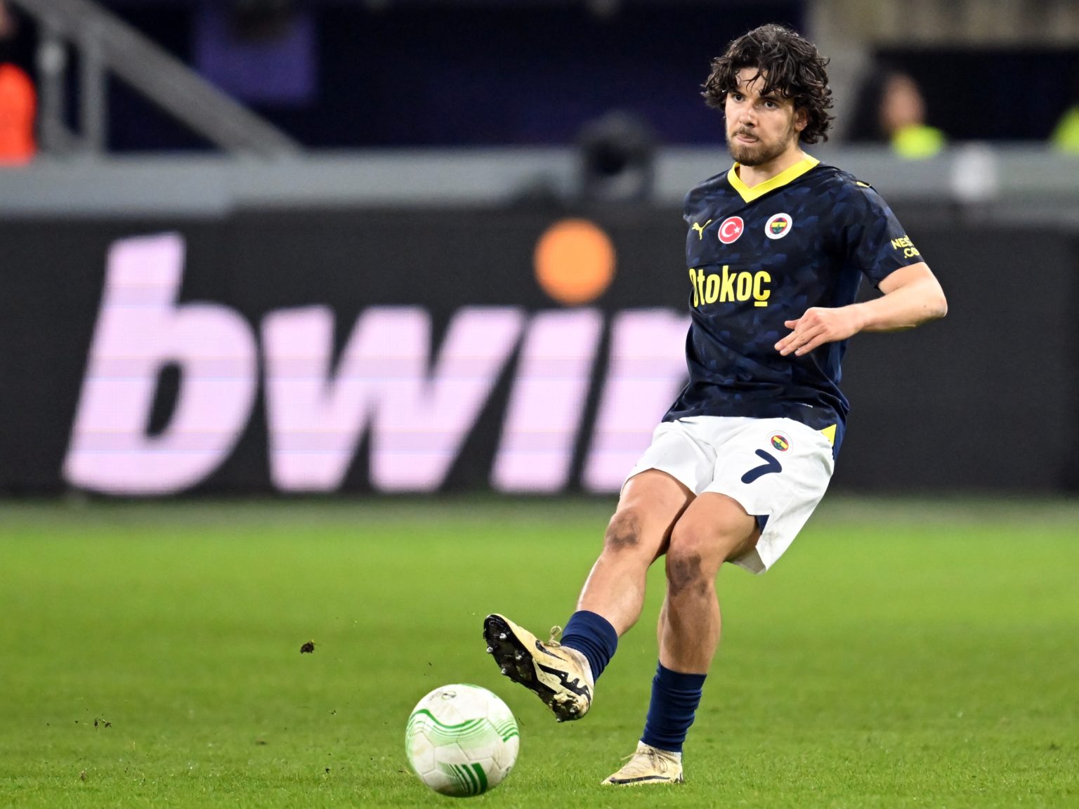 BRUSSELS - Ferdi Kadioglu of Fenerbahce SK during the UEFA Europa League round of 16 match between R. Union Sint Gillis and Fenerbahce SK at the Lo...