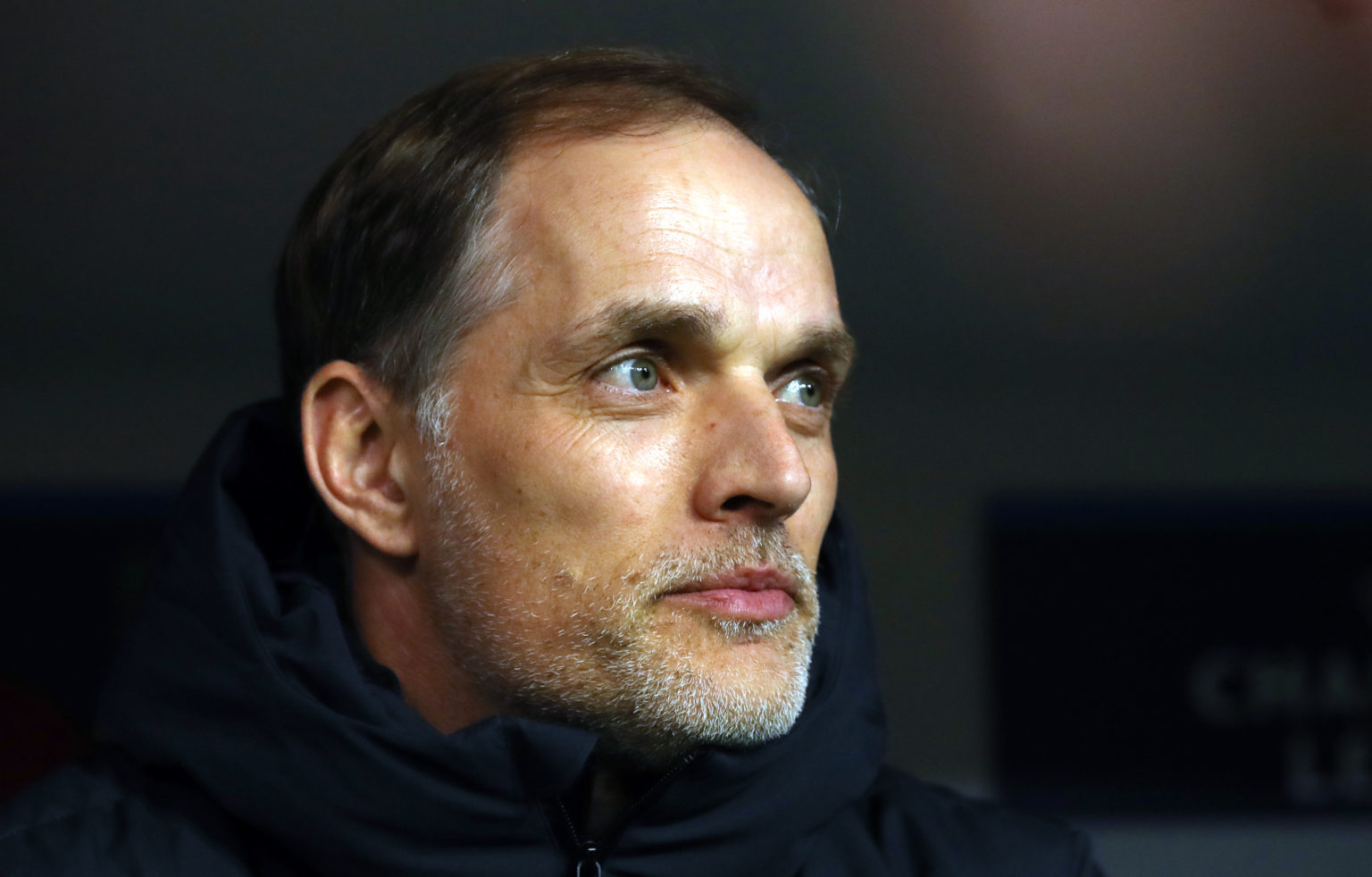 Thomas Tuchel head coach of FC Bayern Muenchen  prior the UEFA Champions League quarter-final second leg match between FC Bayern München and Arsena...