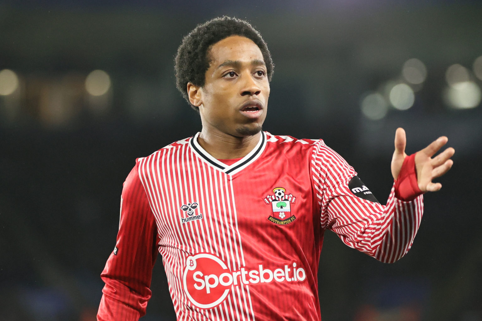 Kyle Walker-Peters is playing for Southampton in the Sky Bet Championship match against Leicester City at the King Power Stadium in Leicester, on A...