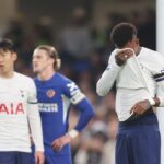 GettyImages 2150577178 1536x1007 1 <div>'Ganging up': Gary Neville says Chelsea clearly targeted £26m Tottenham player tonight</div>