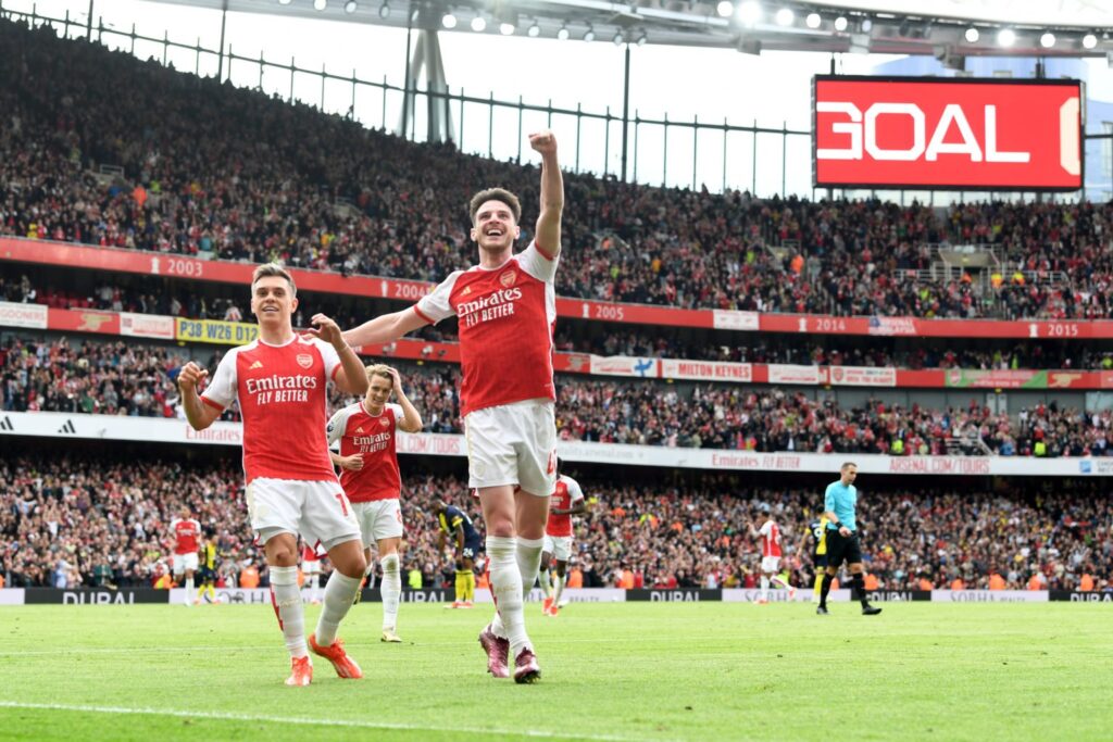 GettyImages 2151423828 1536x1024 2 'Outstanding season': Gary Lineker hails Arsenal star's 'exceptional' ability on the ball