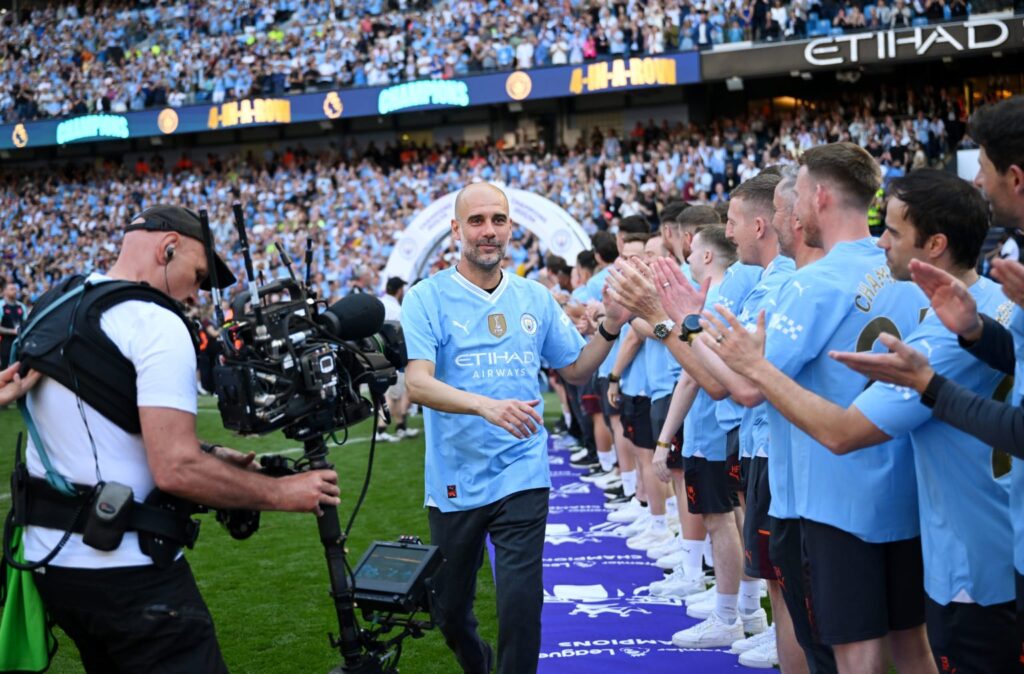 GettyImages 2153703306 1536x1011 1 'Amazing': Kevin De Bruyne and Bernardo Silva make Arsenal and Liverpool comment directly after title win