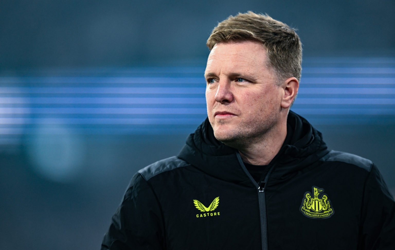 Newcastle United Head Coach Eddie Howe  during the Global Football Week exhibition match between Tottenham Hotspur FC and Newcastle United FC at Me...